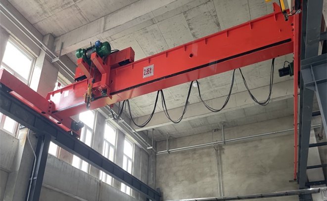 LDP偏掛式電動電動單梁起重機